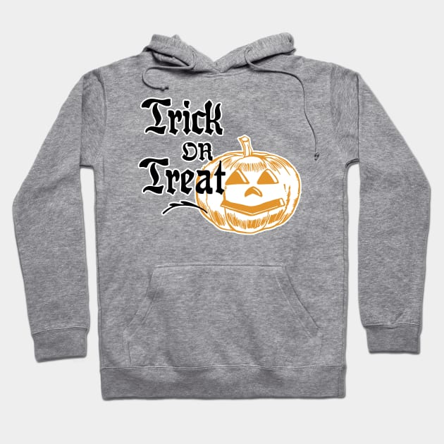 Trick or treat Hoodie by Inspire Creativity